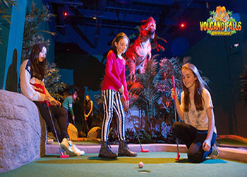 Volcano Falls Adventure Golf Castleford West Yorkshire - Second Image